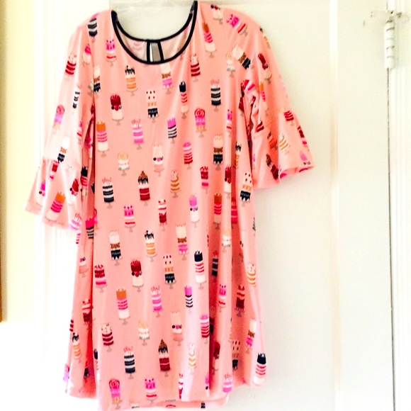 Kate Spade Festive Cake Print Night Gown - Picture 3 of 7